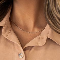 Simple and timeless. Wear on its own or layer with other pieces. Each necklace comes with a 2" extender. Gone For Good, Create Outfits, Bar Necklace, Gold Filled, How Are You Feeling, Bar, Gold