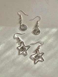 Diy Jewelry Wire, Diy Gothic Jewelry, Star Swirl, Simple Diys, Grunge Jewelry, Indie Jewelry, Jewelry Designers