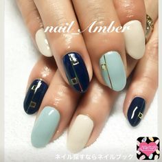 ネイル デザイン 画像 1309502 スモーキー ブラウン ブルー ワンカラー 秋 冬 その他 ハンド ショート ミディアム Nails, Beauty, Design