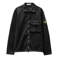 STONE ISLAND Overshirt 'Black' 781510304-V0129 Limited Edition Sneakers, Apparel Shop, Sports Sneakers, Stone Island, Limited Edition, Sports, Stone, Sneakers, Black