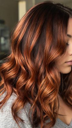 Elegant 39 Copper Hair Color Ideas Ideas for Muted Copper for Natural Look 🌸 Copper Lob, Natural Hair Color