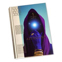 a book with an image of a woman holding her hand up to her face and the words astrology on it