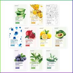 PRICES MAY VARY. [10 TYPES OF NATURAL MOISTURE SHEET MASK PACK] Try a different pack every day for diverse hydration! [1 PACK, 1 DAY] Each pack features mild natural ingredients to keep your skin healthy. [FULL HYDRATION] For deep hydration inside your skin: Aloe, Cucumber, Avocado, Green tea [GENTLY SOOTHING] For soothing rough skin: Blueberry, Pomegranate, Pearl [RICH NOURISHMENT] For rich nourishment for tired skin: Hyaluron, Vitamin, Collagen [PACK OF 10] EUNYUL Natural Sheet Mask Pack 10 ty Natural Wrinkle Remedies, Blueberry Green Tea, Blueberry Pomegranate, Skincare Facial, Cucumber Avocado, Natural Acne, Mask Pack