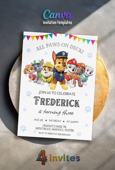 this paw patrol birthday party is perfect for the little ones