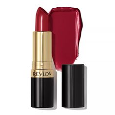 Revlon Super Lustrous Lipstick - 777 Vampire Love - 0.15oz : Target Trendy Lipstick, Lips Essentials, Revlon Lipstick, Revlon Super Lustrous Lipstick, Revlon Super Lustrous, Lip Exfoliator, Satin Lipstick, Beauty Lipstick, Waterproof Eyeliner