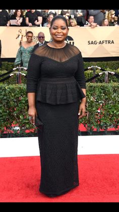 Octavia Spencer, Outfit Ideas Fashion, Stitching Dresses, African Lace Dresses, Sag Awards, Female Celebrities, African Print Dresses, Kitenge, African Fashion Women