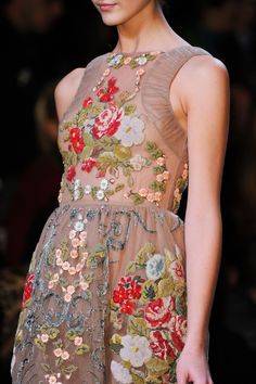 Valentino F/W 12 Moda Floral, Mein Style, Ao Dai