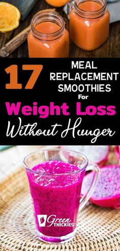 17 meal replacement for weight loss Smoothie Recipes With Calorie Count, Meal Shakes, Green Thickies, Smoothies Breakfast, Spa Food, Smoothie Ideas, Healthy Shakes, Glutenfree Dairyfree