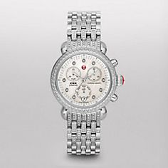 Signature CSX-36 Diamond, Diamond Dial on Diamond Bracelet Watch Women's Watches, Leather Watch Strap, Bezel Diamond, David Yurman, Chronograph Watch