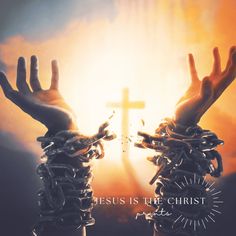 Bound No More - Jesus is the Christ Prints Kevin Carden, Background Cross, Break Every Chain, Spiritual Freedom, Church Backgrounds, Images Of Christ, Jesus Photo, Christian Artwork, Prophetic Art