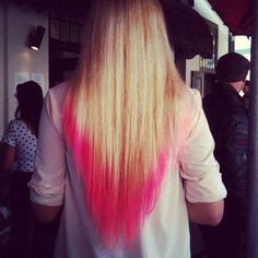 Pink Dip Dye, Dyed Hair Pastel, Pastel Ombre, Long Blonde, Dye My Hair, Long Blonde Hair, Grunge Hair