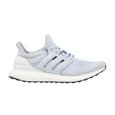 Find ADIDAS Wmns Ultraboost 1.0 'halo on Editorialist. Wmns UltraBoost 1.0 'Halo Blue' Ultra Boost, Womens Shoes Sneakers, Halo, Shoes Sneakers, Adidas, Women Shoes, Sneakers, Blue