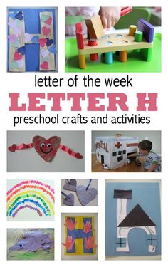 letter h crafts and activities for kids