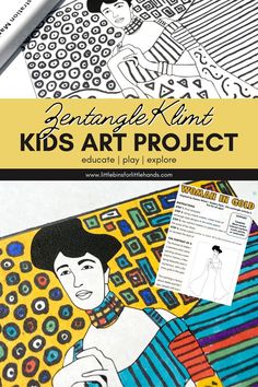 an art project for kids with the title, be creative and paint kids art project