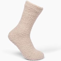 Supremely soft and cozy women's terry socks in classic ivory. Guaranteed to help them feel loved and appreciated! One size fits most Color: Ivory 85% cotton 13% polyester 2% spandex Sending a care package? You might also like: Care Package Collection. Cozy Soft Beige Socks, Soft Beige Winter Socks, Warm Comfortable Cream Socks, Snug Soft Beige Socks, Comfortable Warm Cream Socks, Soft Snug Beige Socks, Snug Beige Soft Socks, Warm Cozy Cream Socks, Super Soft Cozy Solid Socks