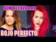 CABELLO ROJO SIN DECOLORAR | ROJO PERFECTO sin dañar el pelo | red hair - YouTube Color Rojo, Red Hair, Makeup, Red, Make Up