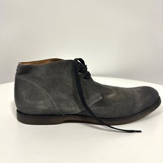 Designer: John Varvatos Size: 10 Made In Italy Brand New Without Tags/Box Never Worn John Varvatos, Suede Lace, Walker Boots, Gray Suede, Fit N Flare Dress, Rain And Snow Boots, Boot Sandals, Chukka Boots, Snow Boots