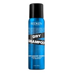 Redken Deep Clean Dry Shampoo | Instantly Refreshes Hair & Absorbs Oil In Between Washes | No Buildup or Residue | Fragrance-Free | For All Hair Types, For Dark or Light Hair Redken Dry Shampoo, Clean Dry Shampoo, Cheer Friends, Redken Shampoo, Lush Hair, Oily Roots, Best Dry Shampoo, Shaytards