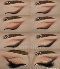 Machiaj Smokey Eyes, Maquillage Yeux Cut Crease, Eye Makeup Images, Cute Eye Makeup, Makeup Artist Tips