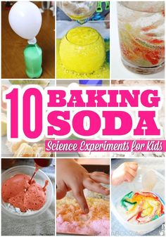 10 baking soda science experiments for kids that are fun and easy to do with the kids