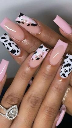 Ranch Nails, Cowboy Nails, Short Oval Nails, Western Nails, Country Nails, Inspired Nails