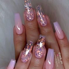 French Pedicure, Harry Styles Nails, Clear Acrylic Nails, Colorful Nail, Winter Nails Acrylic, Polygel Nails, Almond Acrylic Nails, Blue Nail