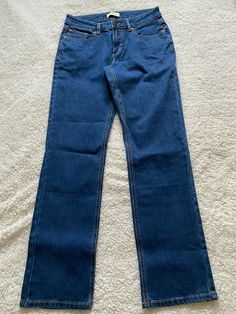 View more great items Blue Mountain Women Size 8 Straight 5 Pockets Blue Jeans (B2) Inseam: 31" Rise: 9.5" Waist: 14.5" (Diameter) Waist Size Measure by Waist Diameter X 2. More Information on the Item Specifics Continental U.S. & PayPal only. We ship to PayPal’s address ONLY. Please make sure your address in PayPal is matched with your shipping address. All payment must be completed within 3 days, otherwise we reserve the right to cancel the order and re-selling the item. The items will only be Blue Mountain, Pocket Jeans, Waist Size, Blue Jeans, Levi Jeans, Womens Sizes, Pants, Blue, Trousers