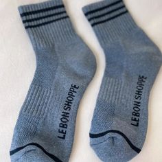 The Girlfriend Socks are soft, warm and comfortable and pair perfectly under cropped pants. One size fits most (US women's size 6-10). Mercerized combed cotton. Machine wash cold, tumble dry low. 85 cotton, 13 poly, 2 spandex. Do not iron, do not bleach. Boyfriend Socks, Women Crew Socks, The Boyfriend, The Girlfriends, Sport Socks, Ankle Socks, Outdoor Apparel, Chunky Knit, Crew Socks