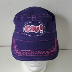 Universal Studios Jimmy Fallon Race Through New York Ew! Cadet Hat Cap Nwt Logo. See Pictures For Condition. Hats Will Be Shipped In Boxes For Protection. Casual Purple Cap, Trendy Purple Cap, Cadet Hat, Jimmy Fallon, Logo Color, Hat Cap, Pink Purple, Women Accessories, New York