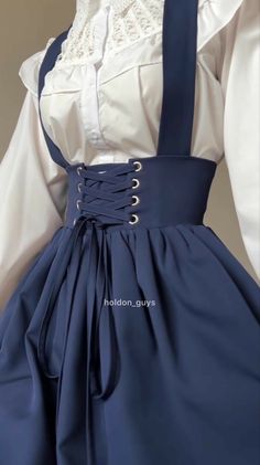 Modest Outfit, Old Fashion Dresses, Retro Pin Up, Modest Fashion Outfits, Blue Colour, Mode Vintage, Outfit Idea, Modest Outfits, Stylish Dresses