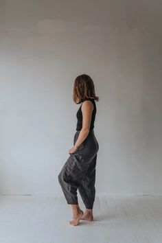 Linen Pant – cedarandvine Chic Everyday Linen Bottoms, Chic Linen Bottoms For Everyday, Summer Linen Tapered Pants, Tapered High-waisted Linen Pants, Baggy Linen High-waisted Harem Pants, High-waisted Tapered Linen Pants, Everyday Straight Leg Linen Pants, Relaxed Fit Linen Tapered Leg Bottoms, Relaxed Fit Linen Bottoms With Tapered Leg