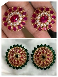 Jewellery Patterns, Gold Earrings For Kids, 22 Carat Gold Jewellery, Ear Tops, Earrings For Kids, Gold Earrings Indian, Wedding Jewelry Sets Bridal Jewellery