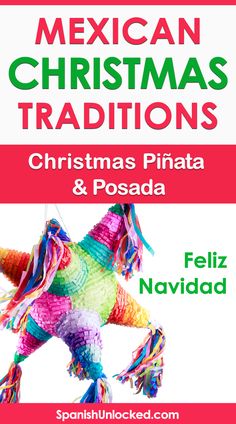 the mexican christmas decorations and posada flyer