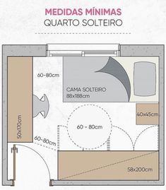 the floor plan for a small apartment with a bathroom and bedroom in one room, which is