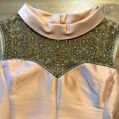 Breathtaking Rare 1950s Hand Beaded Seaton Enterprises Ltd Vintage Couture Dress Size 12 But Fits A Size 2-4 Fitted Beige Dress For Festive Season, Queen Charlotte Dresses, Charlotte Dress, Queen Charlotte, Couture Dress, Vintage Couture, Couture Dresses, Vintage Dress, Hand Beading