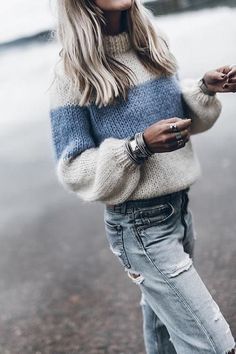 Patchwork Sweaters, Pull Mohair, Patchwork Sweater, Pullover Mode, Pullover Outfit, Winter Mode, Sweater Brands, Sweater Sale, Winter Outfits Women