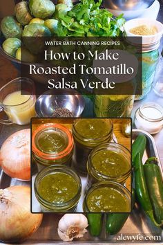 how to make roasted tomato and garlic salsa