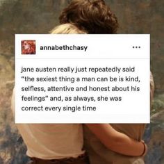 two people hugging each other in front of a painting with the caption anabettcheasy