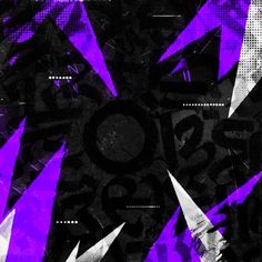 an abstract purple and black background with triangles