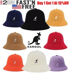 2022 NEW Hip-Hop Fashion Classic Kangol Bermuda Casual Bucket Hats CapSports Hat The Bermuda Casual is an original icon that’s been making an unforgettable impression on the beach and the dancefloor alike for generations.   One Size: 56-58cm   Packing: 1pcs Hat   Note Since the product is processed by computer after shooting, the actual color of the product may be different from the picture, please pay attention. PaymentDelivery detailsTerms of salesAbout usContact us Payment  More orders,more c Cap Men, Sport Hat, Bucket Hats, Buy 1 Get 1, Buy One Get One, Hip Hop Fashion, Unisex Fashion, Hats For Men, Bucket Hat