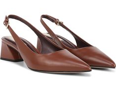 Women's Franco Sarto Racer Slingback Heels Outfit, Dress Shoes For Women, Work Heels, Feminine Shoes, Work Shoes Women, Professional Shoes, Winter Inspo, Low Heel Pumps, Heels Outfits