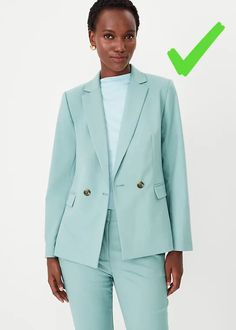 11 Blazers That Make You Look Older - In Fashion We Trust Slay Fits, Peacock Teal, Lawyer Fashion, Long Sleeve Suit, Hip Style