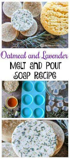 oatmeal and lavender melt and pour soap recipe