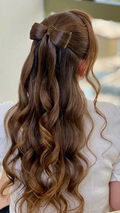 #BEAUTY ,#REALATIONSHIPS #Fashion #Outfits #Winter Outfits #Animals Hairstyles For Junior Bridesmaids, Cute Hairstyles For Teenagers, Bat Mitzvah Hairstyles, Hairstyle For Birthday, Dama Hairstyles, Hairstyle For Party, Open Hairstyle, Bridesmaid Hair Inspo, Hair Style Girl