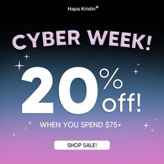 💚⚡️Cyber Week!⚡️💚 - 20% OFF ALL ORDERS $75+ ✨ - Buy 2 Get 50% OFF (Clearance lenses) - Once they're GONE they're GONE 💨 Last chance to stock up on ur fave lenses! 💕 🛒 Shop: https://hapakristin.com/ 20 % Off