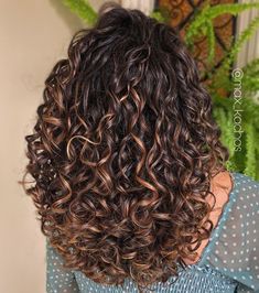 Curly Balayage Hair, Curly Hair Color Ideas, Curly Hair Color, Dyed Curly Hair, Natural Curly Hair Cuts, Highlights Curly Hair, Brown Curly Hair, Curly Hair Photos, Colored Curly Hair