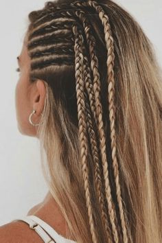 Side Braids, Hairstyle For Women, Side Braid Hairstyles, Trendy Hairstyle, Pinterest Hair, Festival Hair, Side Braid, Braid Hairstyles