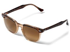 Ray-Ban 52 mm 0RB2298 Hawkeye - Fashion Sunglasses : Havana on Transparent Brown/Brown Gradient Polarized : Amp up your sunny day style and protect your eyes from the overhead sun wearing the Ray-Ban 52 mm 0RB2298 Hawkeye Sunglasses. Square shaped plastic frame. Polarized gradient lenses. 100% UV protection. Integrate nose guards. Comes in a protective leather case. Made in Italy. Measurements: Eye Size: 52 mm. Bridge: 21 mm. Temple Size: 145 mm. Weight: 1 oz. Measurements: Eye Size: 52 mm Bridg Classic Brown Cat Eye Sunglasses, Brown Cat Eye Sunglasses With Glass Lenses, Brown Rimless Sunglasses With Tinted Lenses, Brown Rimless Sunglasses With Gradient Lenses, Brown Rimless Sunglasses With Mirrored Lenses, Brown Rimless Tinted Sunglasses, Brown Gradient Rimless Sunglasses, Brown Rimless Polarized Sunglasses, Beige Polarized Glass Sunglasses