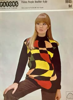 1966 Pattie Boyd 60s, Pattie Boyd Style, 60s Models, 60s Icons, Wrong Generation, Art Sweater, Something In The Way, The Greatest Love