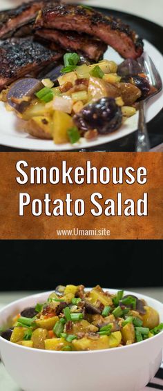 Smokehouse Potato Salad City Bbq Potato Salad Recipe, Bbq Potato Salad, Spring Eats, Smoked Meat Recipes, Potato Salad Recipe, Potato Recipe, Smoker Recipes, Smoked Food Recipes, Potatoe Salad Recipe